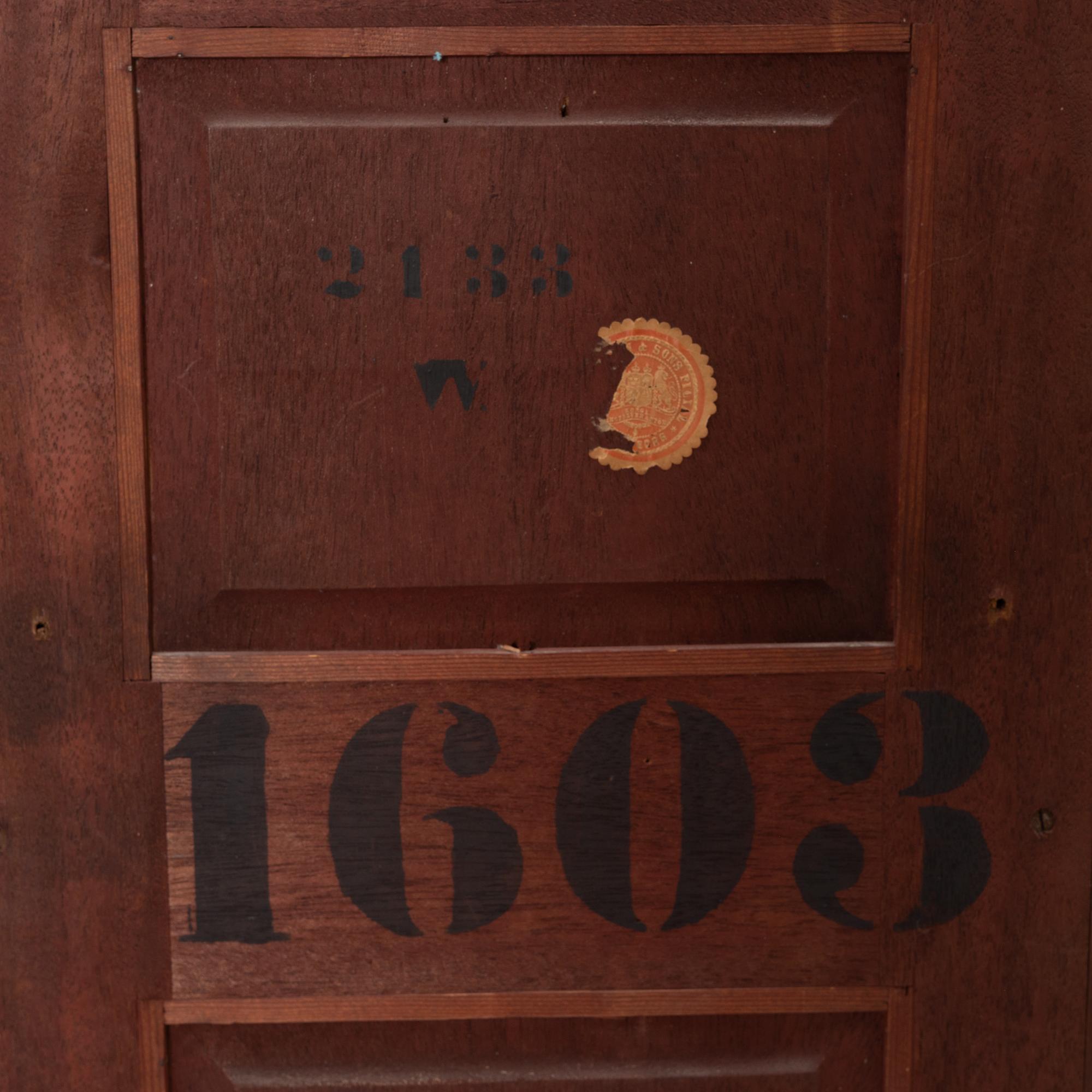 Bookcase, Art Nouveau, early 20th Century.
