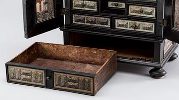 KABINETTSKÅP, barock, 1600-tal.