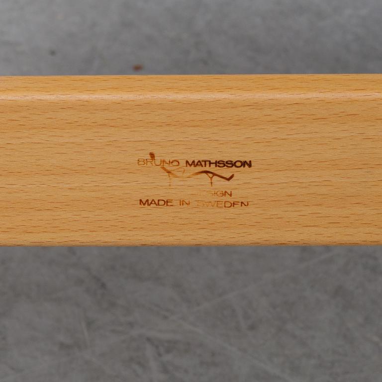 Bruno Mathsson, a 'Mina' easy chair, Bruno Mathsson International, dated 2002.