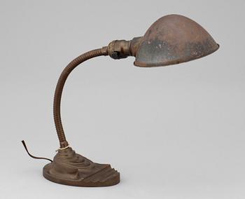 BORDSLAMPA, industri Eagel, USA, 1920/30-tal.