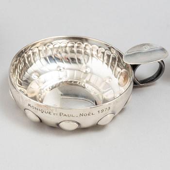 TASSE DU VIN, 4 st, silver, 1900-tal.