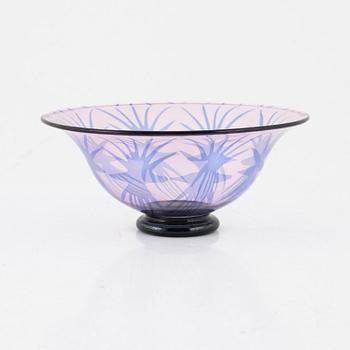 Eva Englund, a graal bowl, Orrefors, 1979.