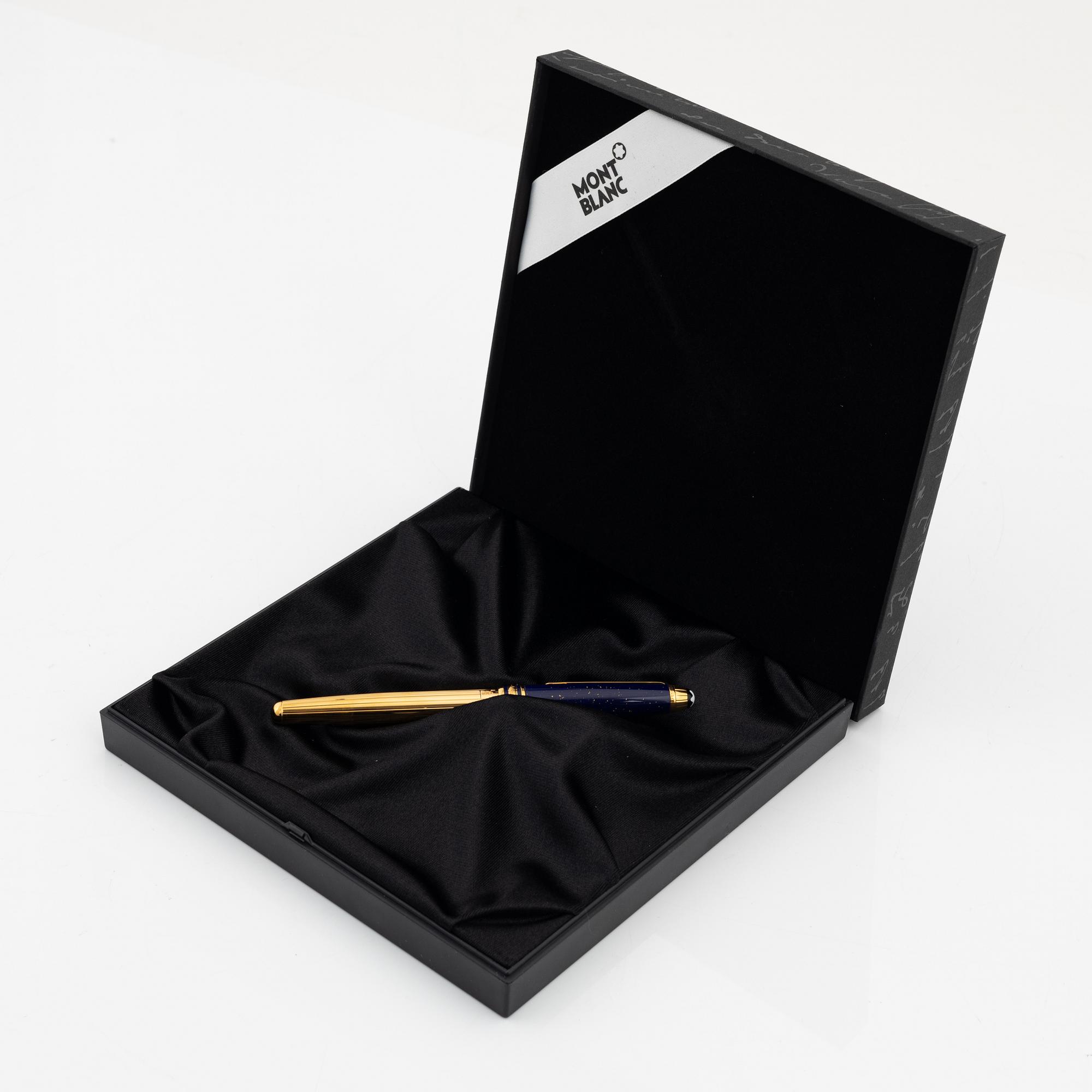 Montblanc, a 'Meisterstück Ramses II' fountain pen.