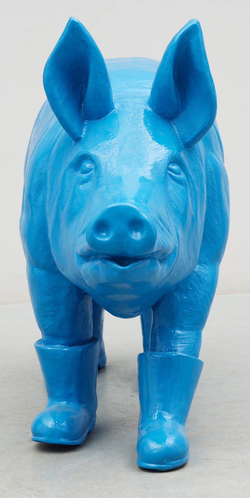 WILLIAM SWEETLOVE, Sculpture in resin and fiber glass. Signed and numbered 40/50. 2007.
