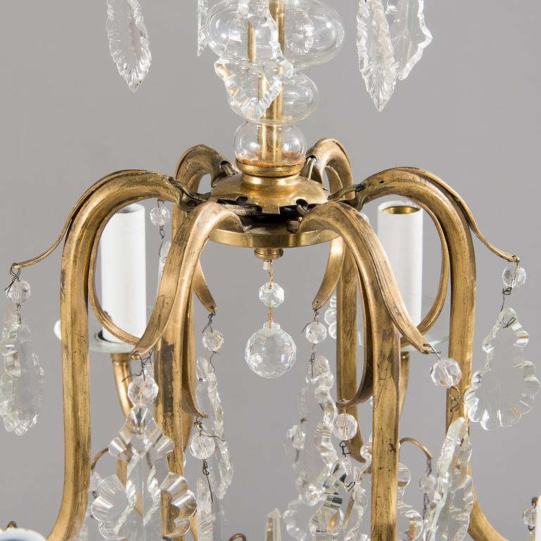 PAAVO TYNELL, a 1930/1940's '1465' chandelier for Taito, Finland.