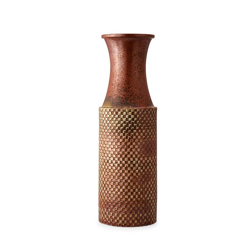 A Stig Lindberg stoneware vase, Gustavsberg Studio 1963.