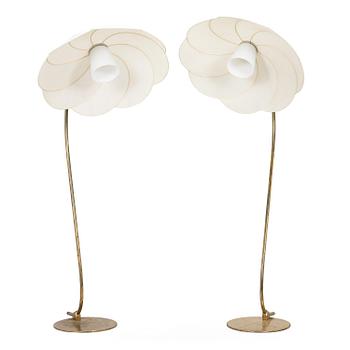 A pair of 1950s '2115' floor lamps for Valinte.