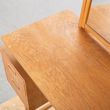 An oak dressing table, Glas&Trä, 1961.