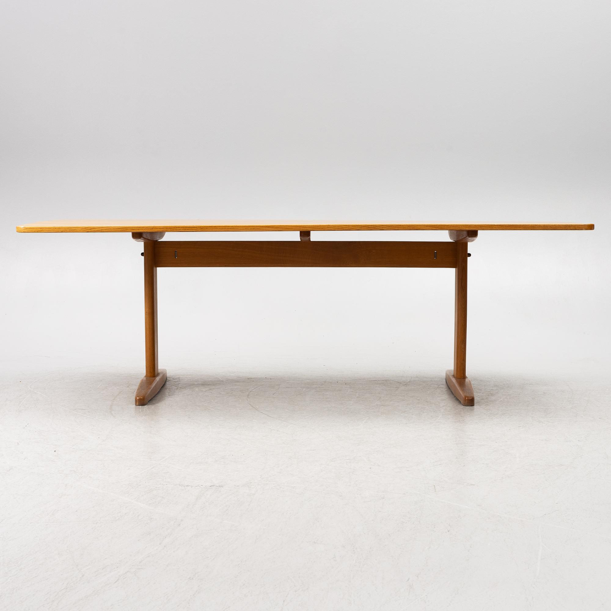 Børge Mogensen, table, "Shaker Table", CM Madsens Fabrikker, Denmark, model designed in 1958.