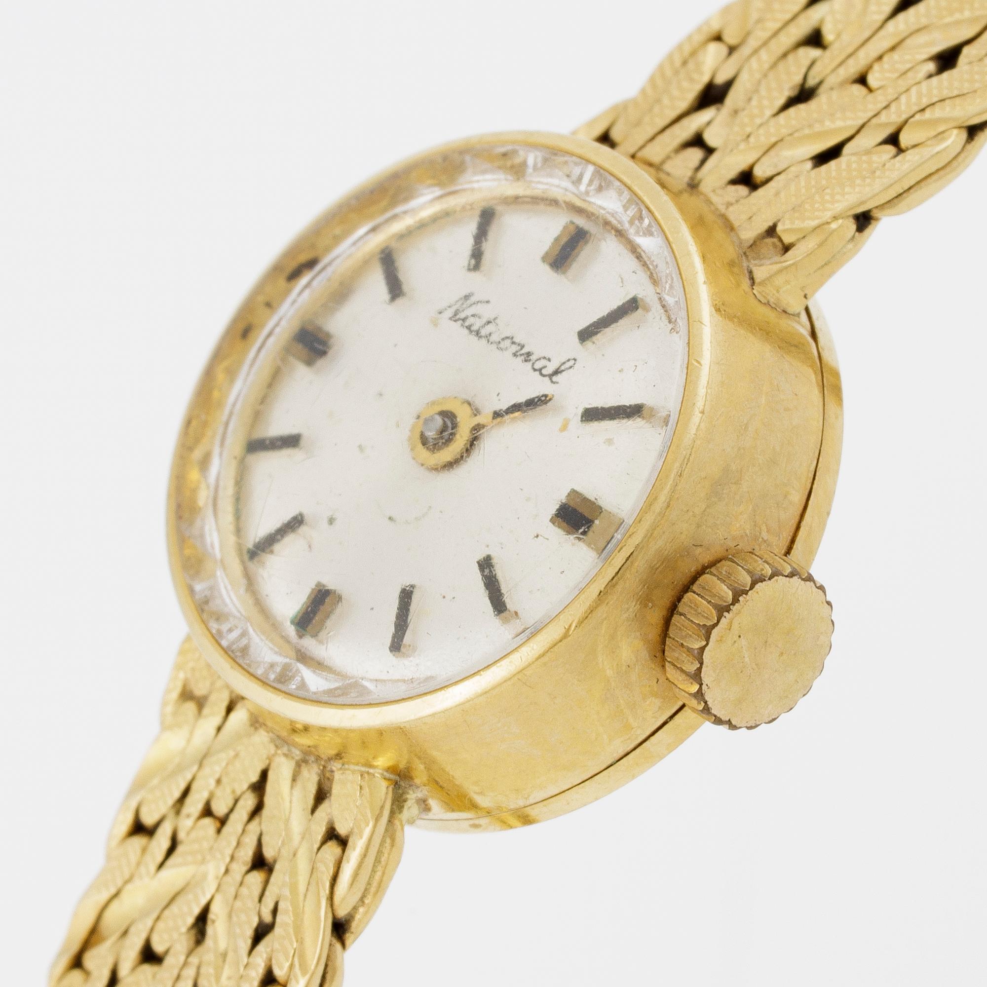 National, wristwatch, 15 mm.