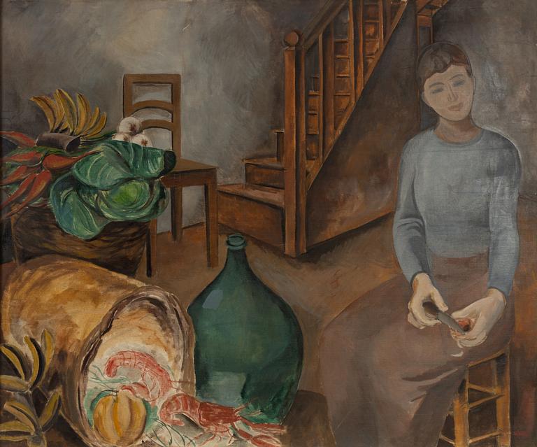 Otte Sköld, Retour du Marché.