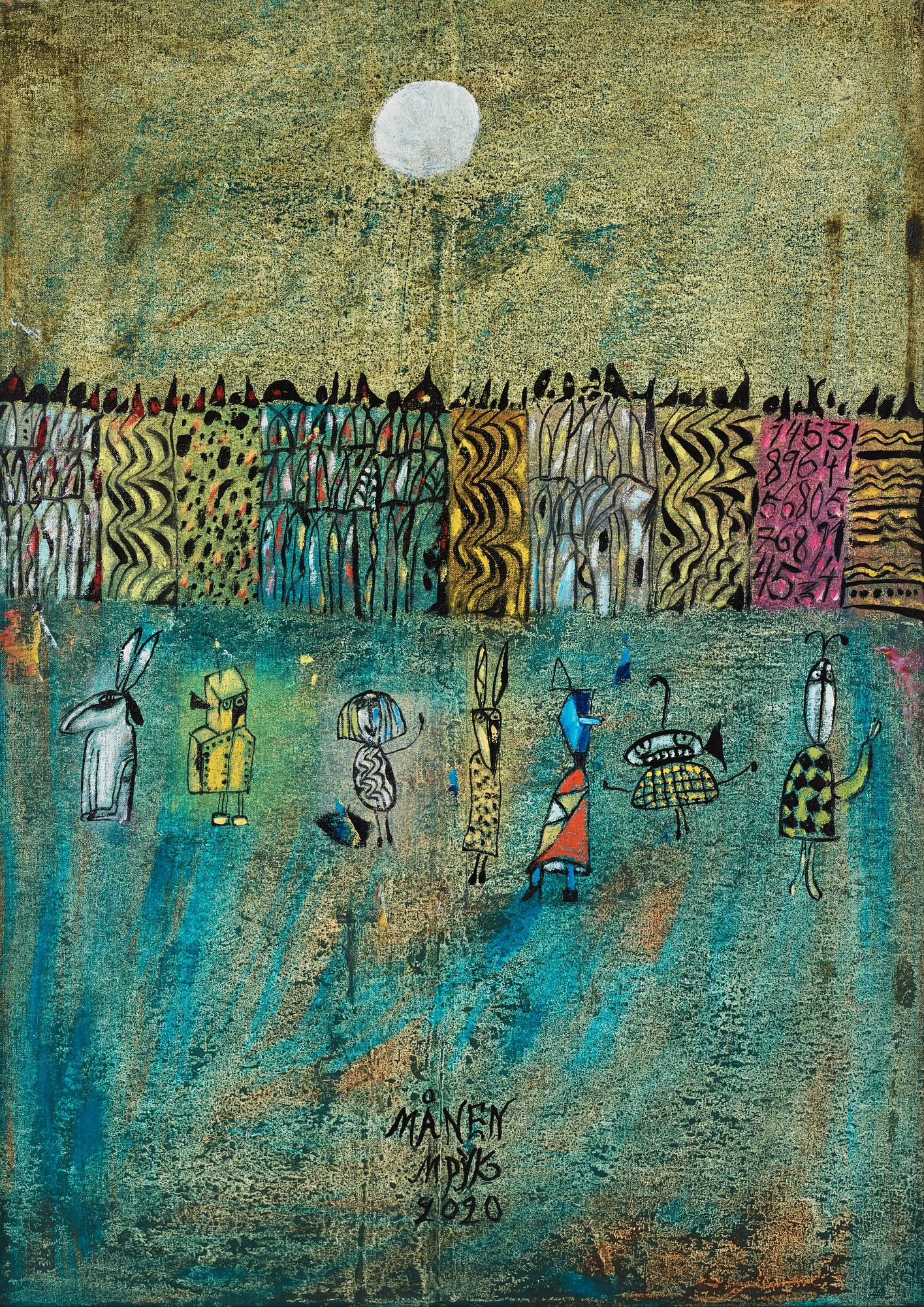 Madeleine Pyk, "Månen".