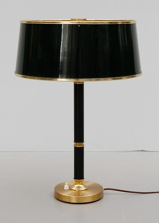 BORDSLAMPA, mässing, Boréns, Nr B8423.