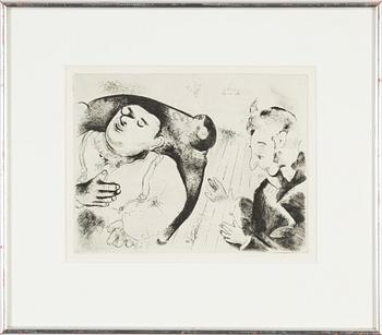 Marc Chagall, etching, signed in the plate.