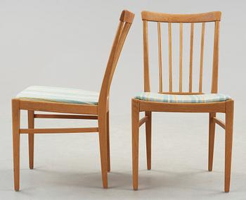 STOLAR, 4 st, "Herrgården", Carl Malmsten, Bodafors, 1900-talets andra hälft.