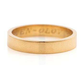 589. Wiwen Nilsson, a ring, 18K gold, Lund 1956.