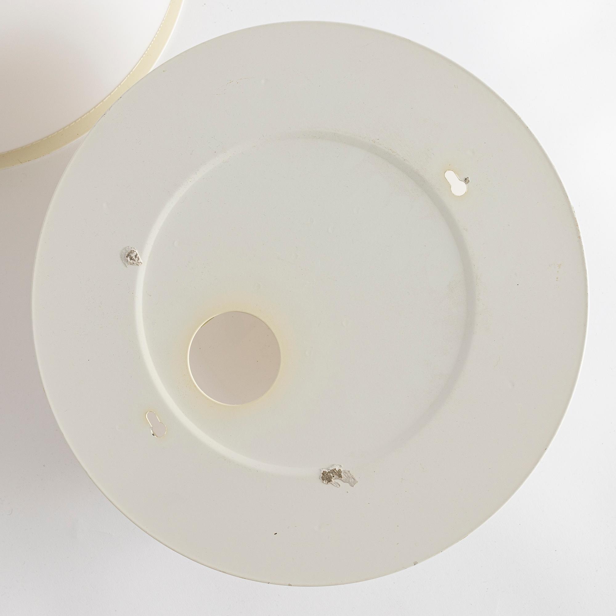 Eight ceiling lights, Zero, end of the 20th century.