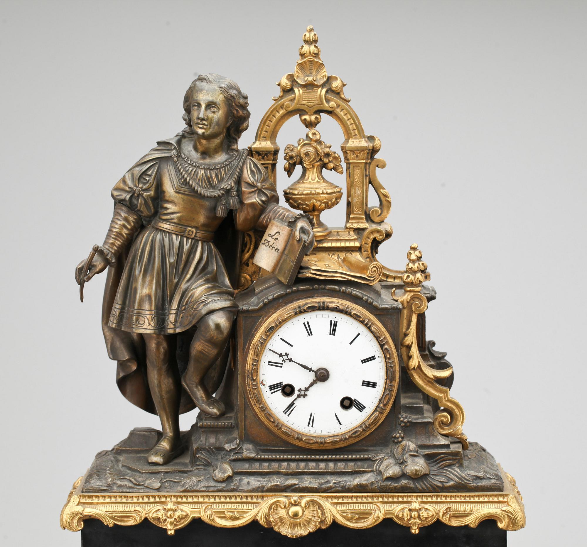 BORDSPENDYL, Jepy Fréres, Frankrike, 1800-tal.
