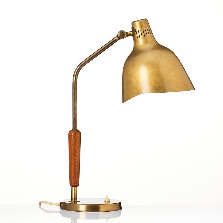 Bröderna Malmströms Metallvarufabrik, a table lamp model "2790", Malmö, 1950s.