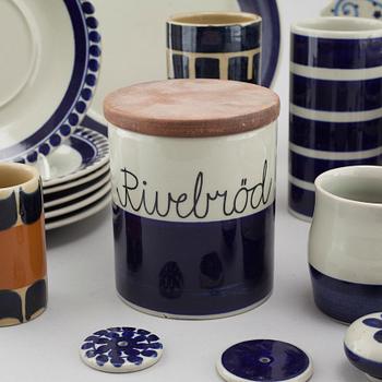 MARIANNE WESTMAN, parti keramik, 23 delar, stengods, Rörstrand, delvis signerade.