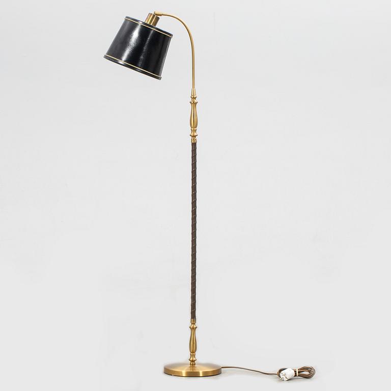 Einar Bäckströms Metallvarufabrik, floor lamp, model "5737", mid-20th century.
