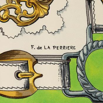 Hermès, scarves, 2 st, "Cuivreries" & "Dies et Hore"/"Astrologie".