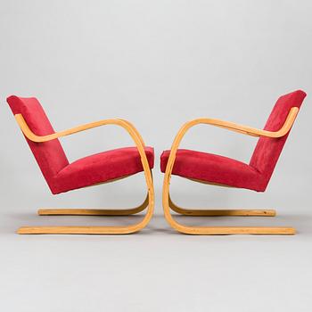 Alvar Aalto, nojatuolipari, malli 34 O.Y. Huonekalu- ja Rakennustyötehdas A.B. 1900-luvun puoliväli.