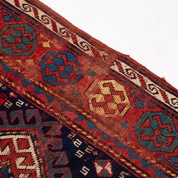 A antique Kazak gallery vcarpet, ca 240 x 120 cm.