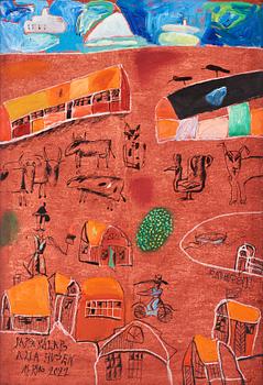 56. Madeleine Pyk, "Pappa målar alla husen".