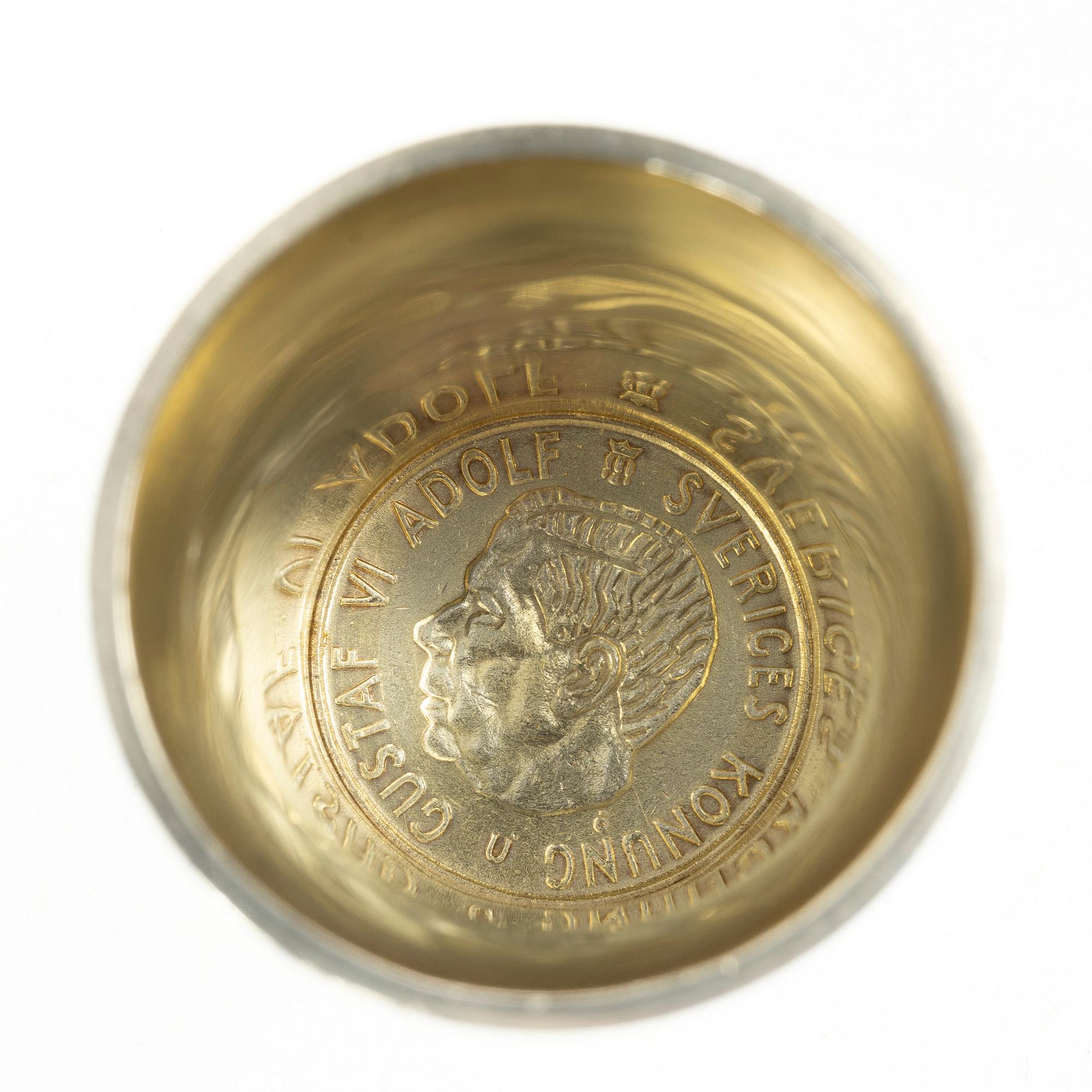 Sven-Erik Högberg, a silver cup, Gothenburg, post 1963.