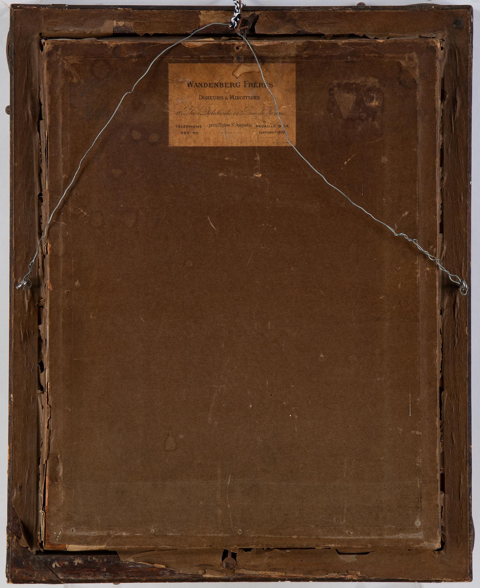 Pascal Dagnan-Bouveret, charcoal drawing, signed.