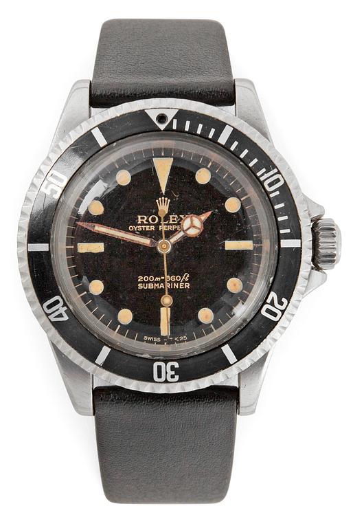 A Rolex Submariner gentleman's wrist watch, 1965.