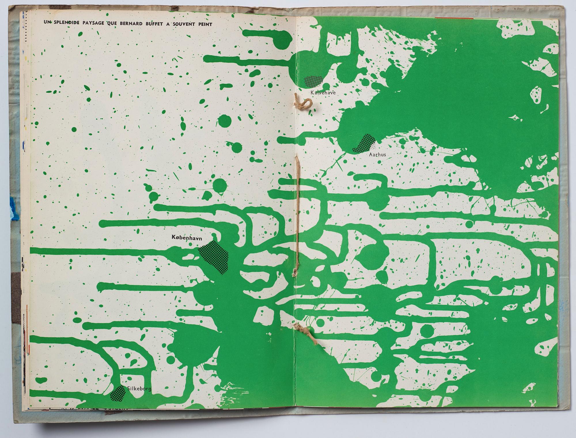 Guy Debord och Asger Jorn, "Fin de Copenhague. Conseiller technique pour le détournement G.-E. Debord".