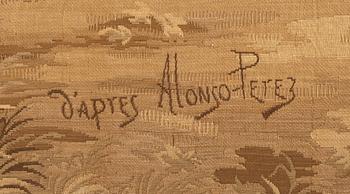 Alonso Pérez, after. Woven tapestry, machine-woven.
