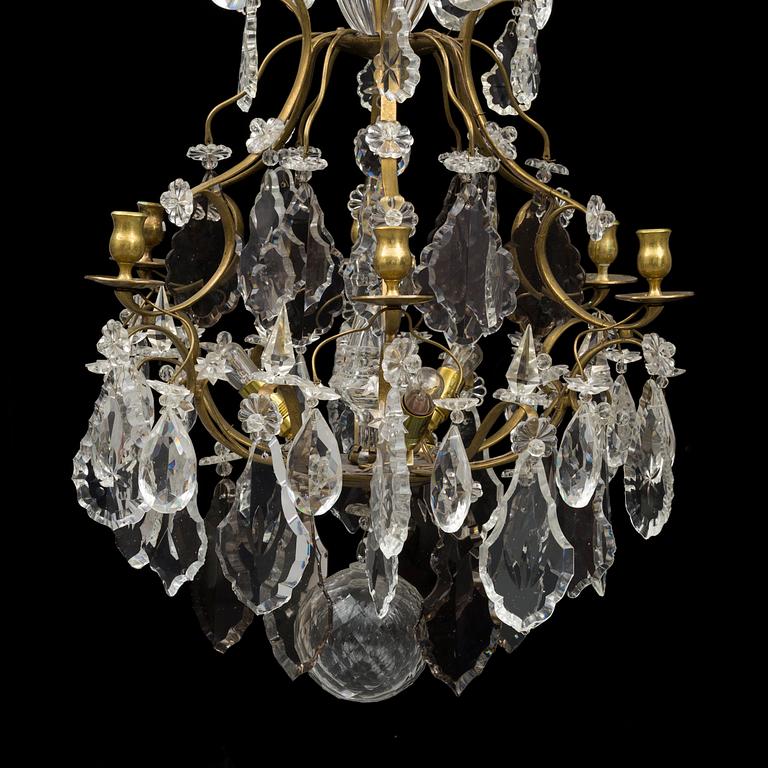 LJUSKRONA, rokokostil, omkring 1900.