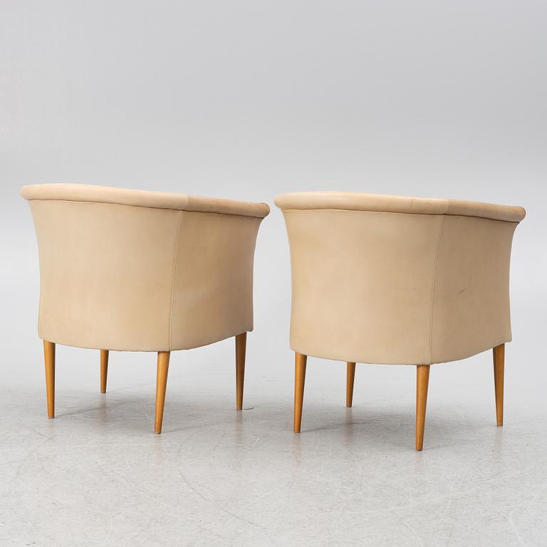 Marie Norell-Möller, armchairs, a pair, "Cicci", Norell Möbel.