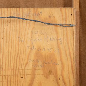 Per Olof Ultvedt, Rörelseobjekt, olja, trä, motor, Signerad P. O. Ultvedt och daterad 1960 a tergo.