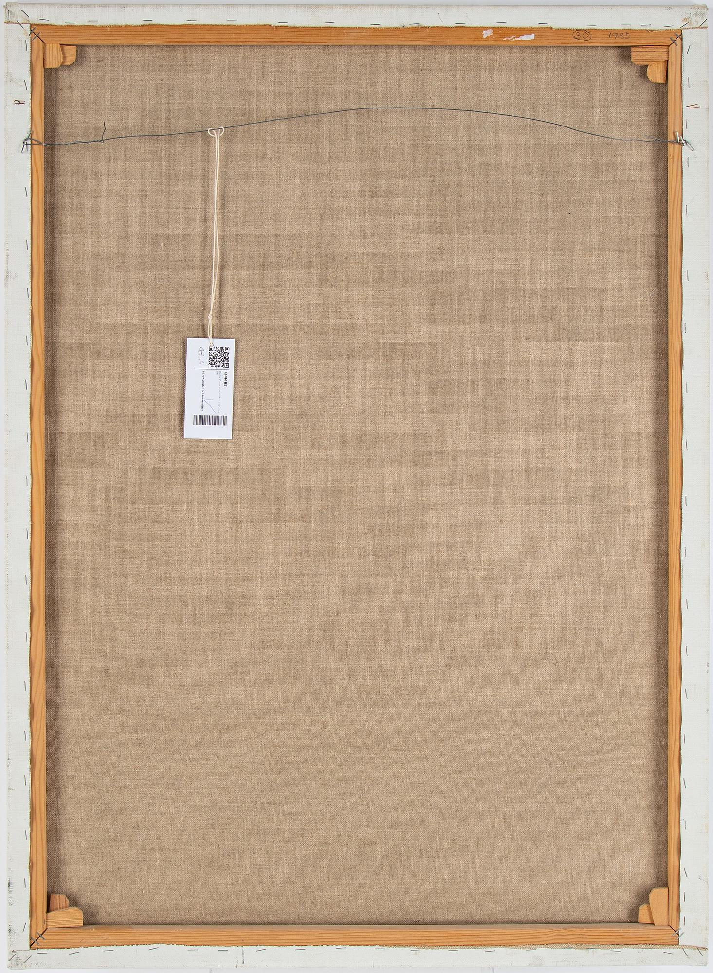 Bengt Orup, oil on canvas, signed.