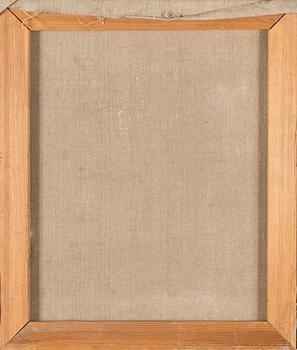 Pirkko Aario, oil on canvas, signed and dated-70.