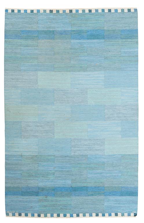 MATTA. "Muren, ljusblå". Rölakan. 309,5 x 199 cm. Signerad AB MMF S MR.