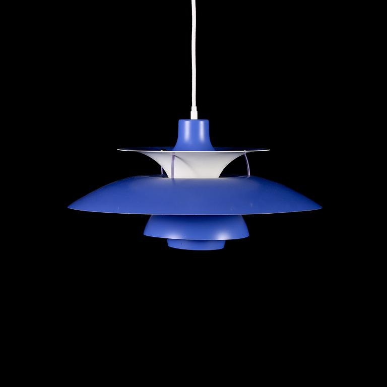 TAKLAMPA, "PH-lampa" design Paul Henningsen för Louis Poulsen, 1900-talets andra hälft, höjd ca 27 cm.