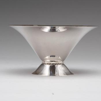 Wiwen Nilsson, skål, Lund 1929, silver.