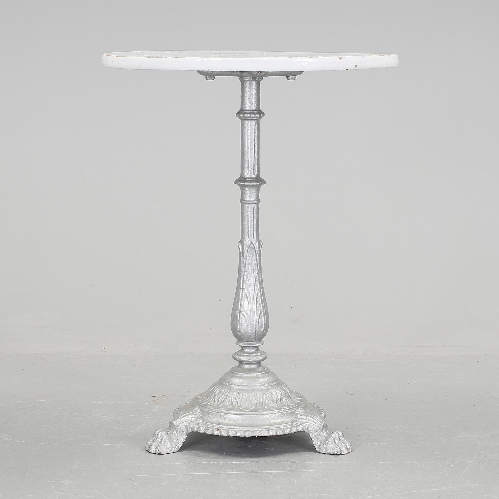 TRÄDGÅRDSBORD, gjutjärn, troligen J & C.G. Bolinder, 1900-tal.