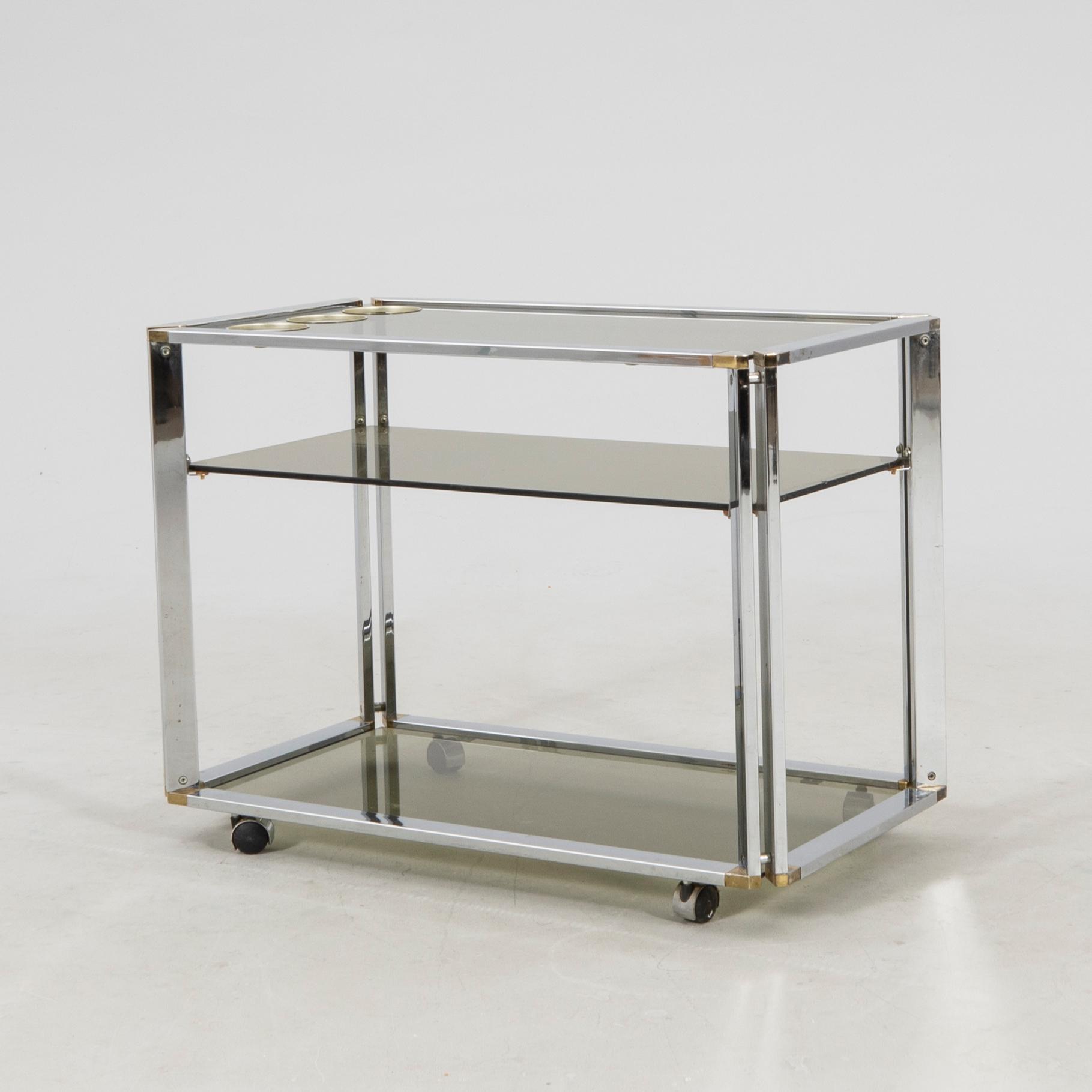 Serveringsvagn 1900-talets andra hälft.