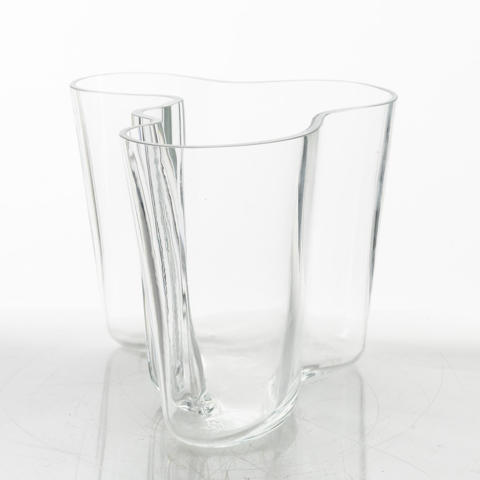 Alvar Aalto, vas, "Savoy", modell 3030, Iittala, Finland, 1900-talets andra hälft.