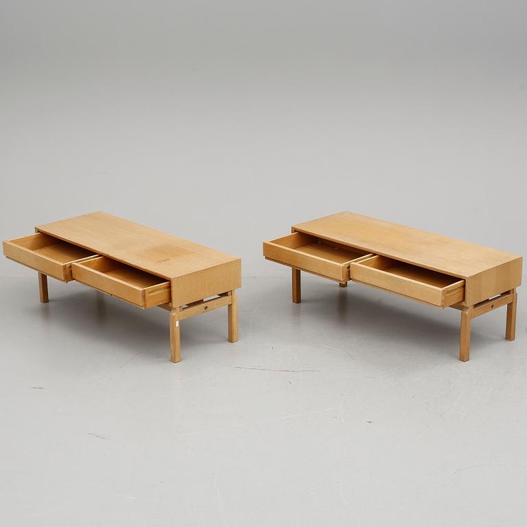 BÄNKAR, ett par, Erik Wörtz, 1960-tal.