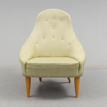 A mid 20th century 'Lilla Eva'arm chair by Kerstin Hörlin-Holmquist.