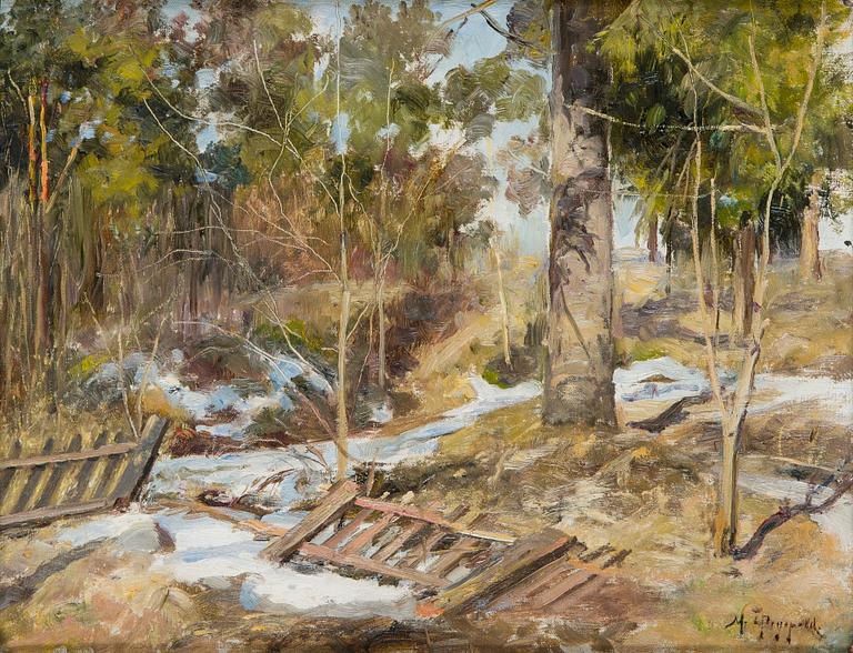 Marija Alekseevna Fedorova, Metsänäkymä.