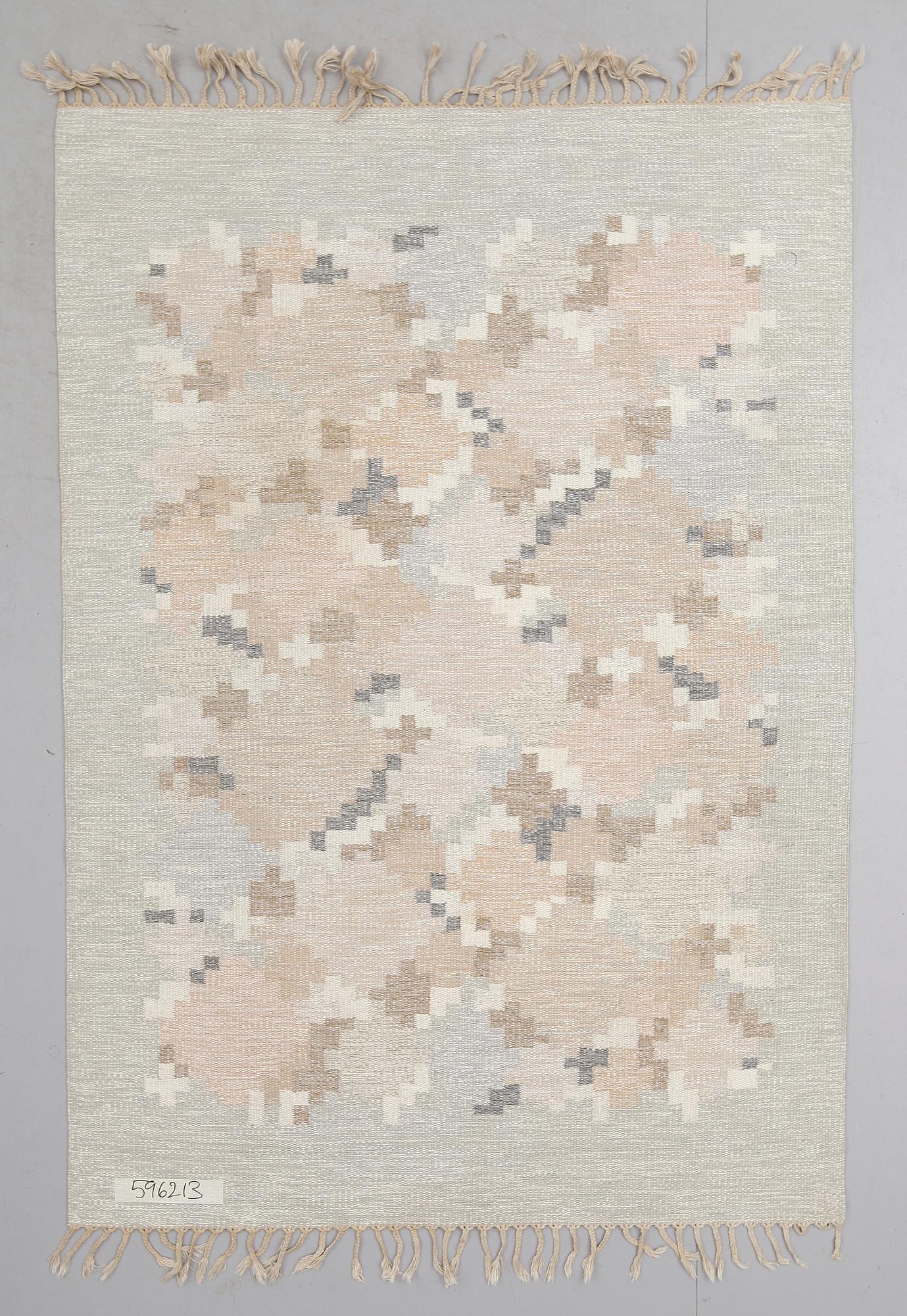 MATTA, rölakan, Ingegerd Silow, signerad IS. Ca 232 x 165 cm.