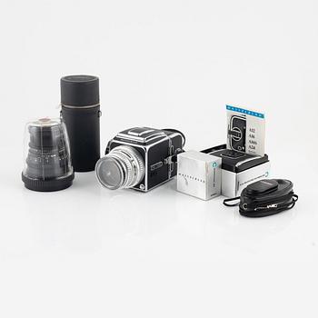 A Hasselblad 500C camera.